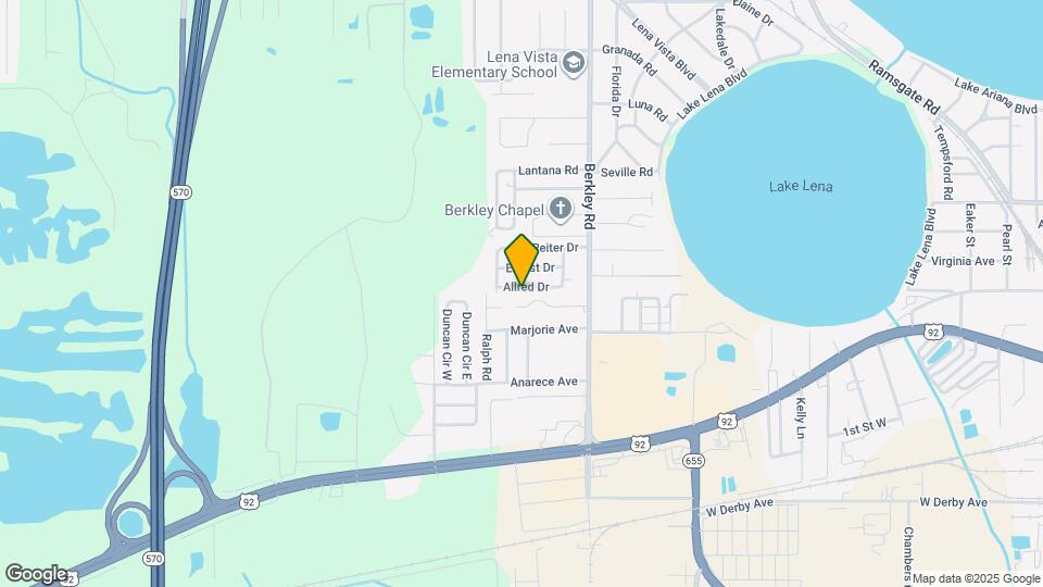 3020 Allred Dr Mapa y Detalles de la Ubicación