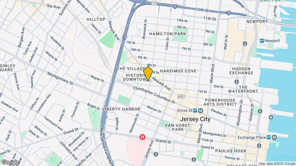 340 1st St Map and Location Details