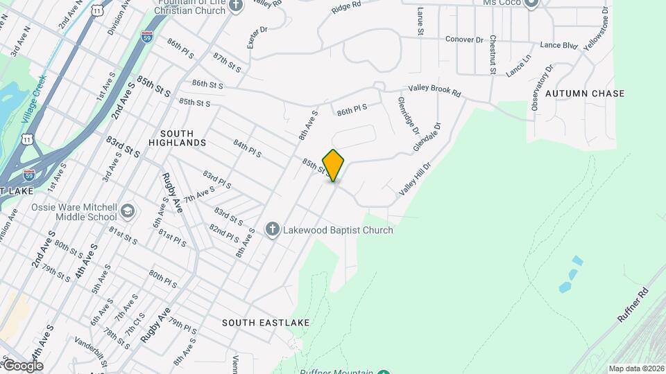 8436 10th Ave S Map and Location Details