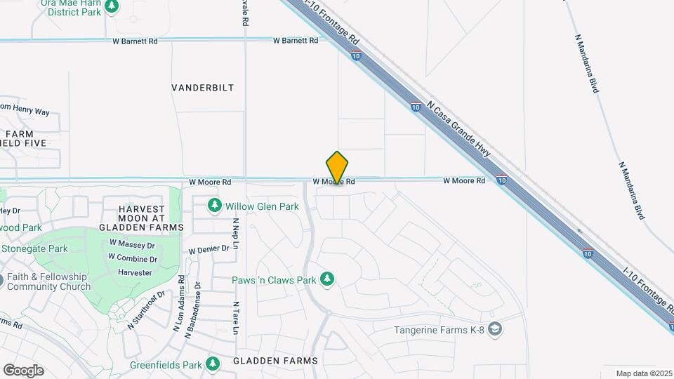 10736 W Embrey Dr Map and Location Details