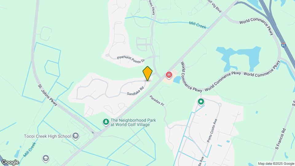 1001 Sandlake Rd Map and Location Details