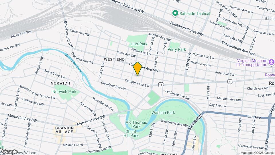 1414 Chapman Ave SW Mapa y Detalles de la Ubicación