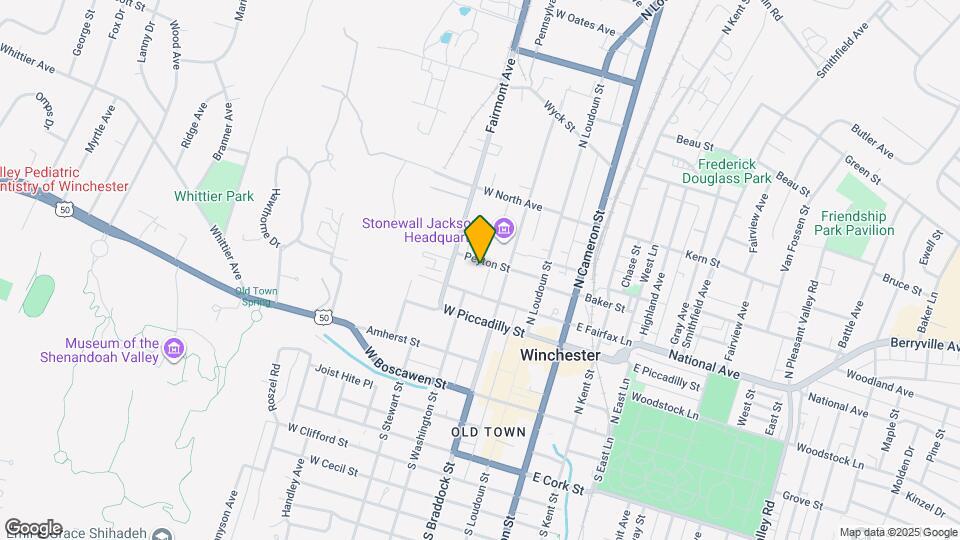 125 Peyton St Map and Location Details