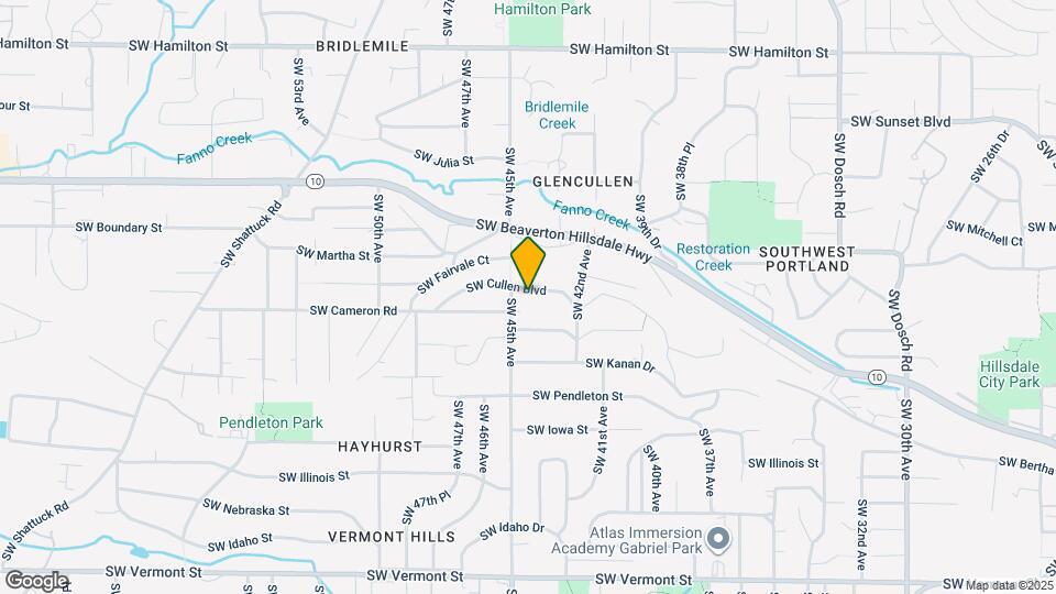 4416 SW Cullen Blvd Map and Location Details