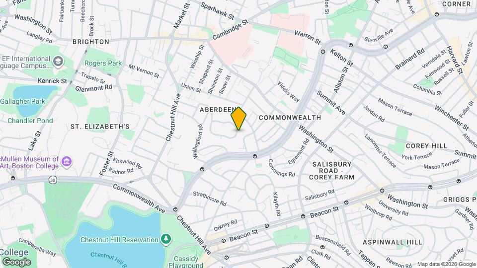 89 Nottinghill Rd, Unit #4 Mapa y Detalles de la Ubicación