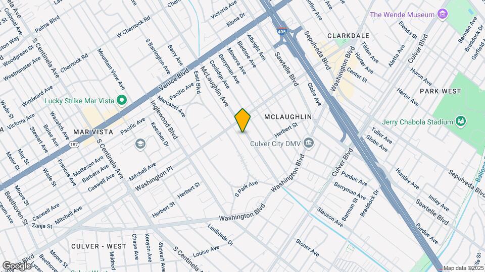 4035 Mclaughlin Ave Mapa y Detalles de la Ubicación