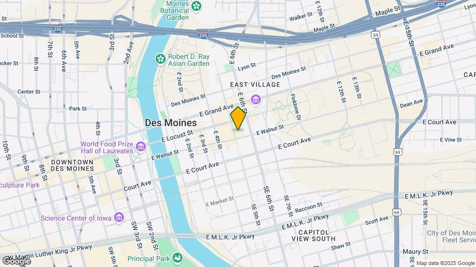 e5w Building Map and Location Details