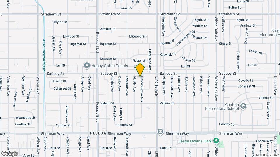 7547 Garden Grove Ave Map and Location Details