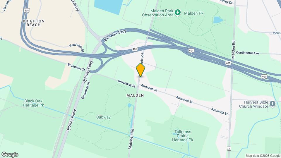 4851 Matchett Rd Map and Location Details