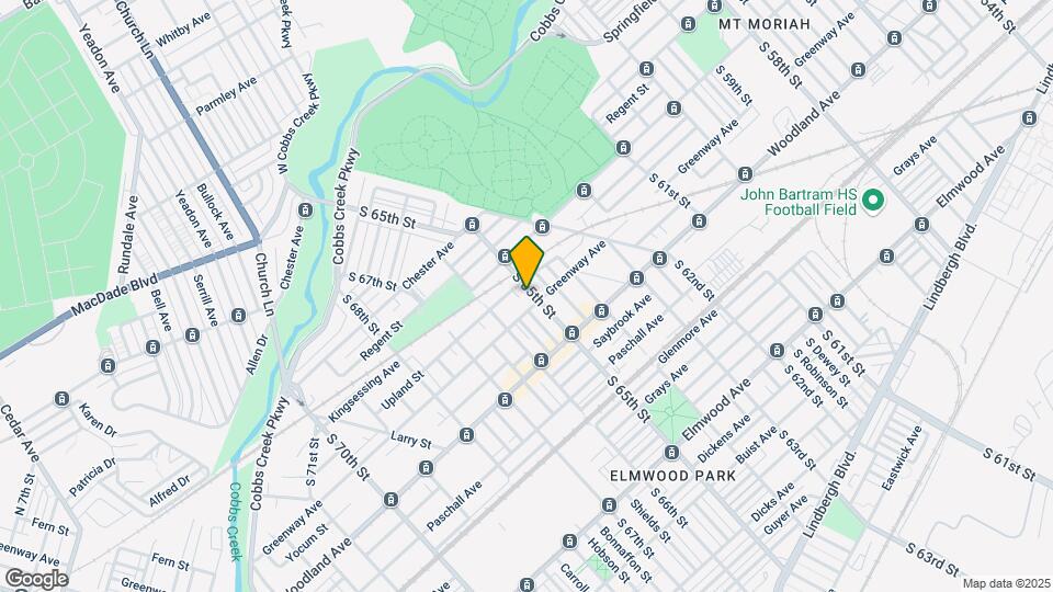 2036 S 65th St Map and Location Details