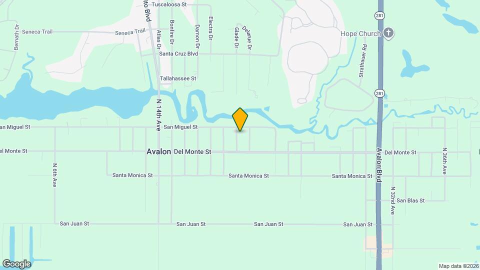 3034 N 20th Ave Map and Location Details