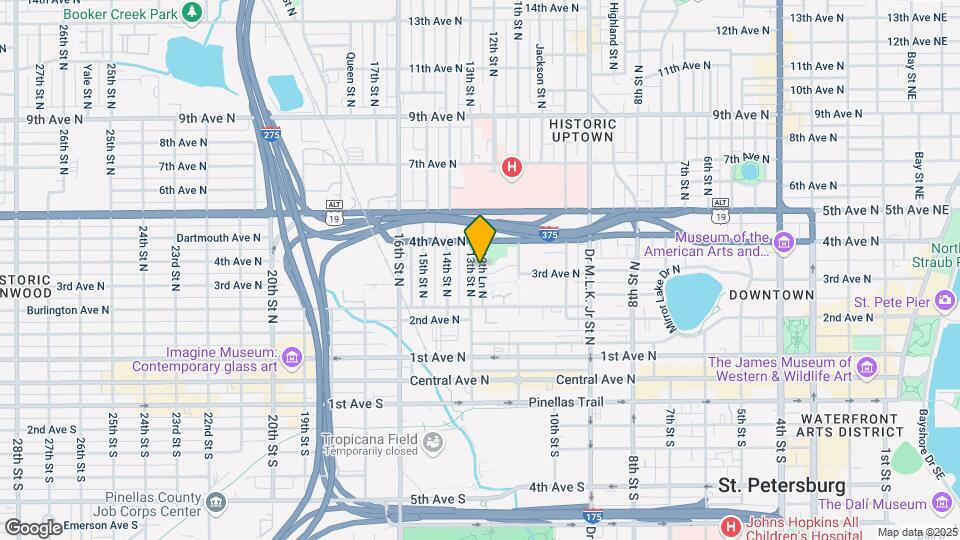 301 13th St N Map and Location Details