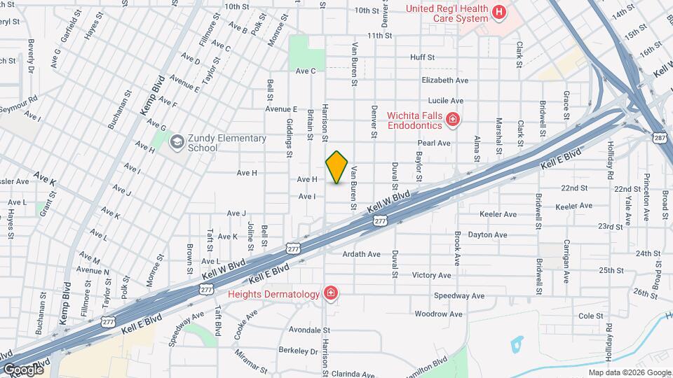 2011 Wilson Ave Map and Location Details