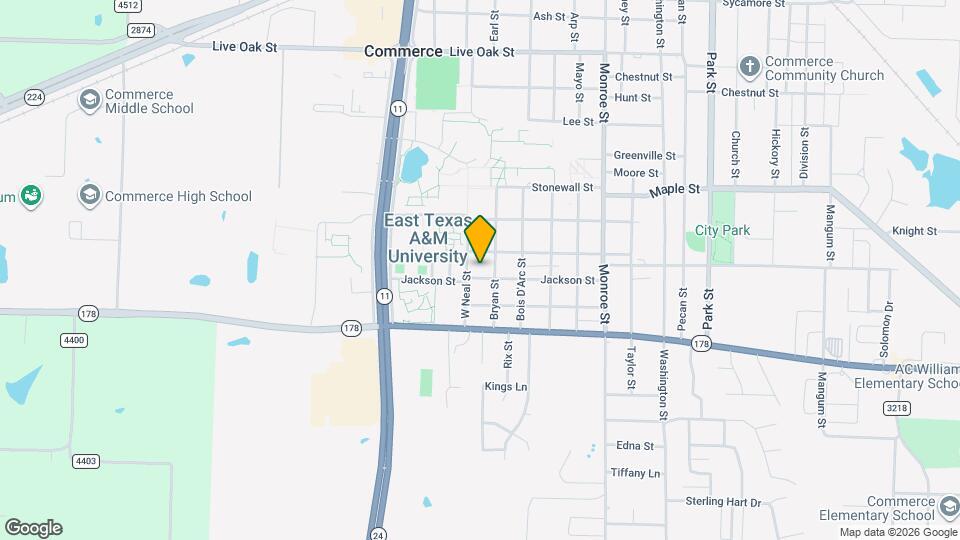 1906 Jackson St Map and Location Details