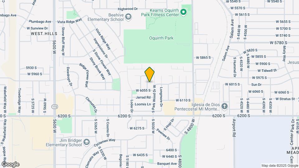 6021 Milstead Ln Map and Location Details