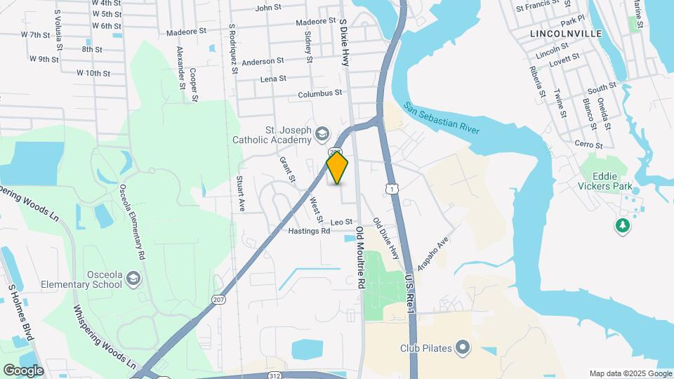 1357 Mattie St Map and Location Details