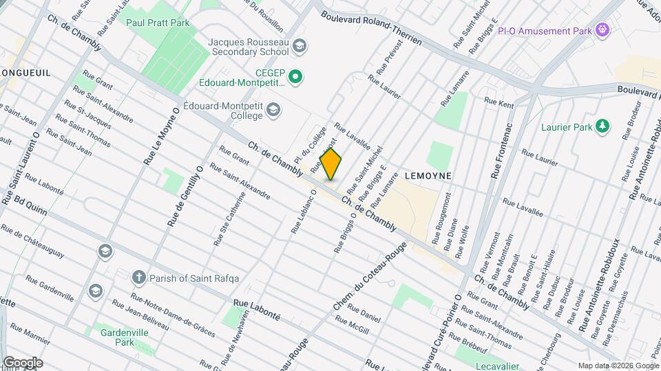 1181 De Chambly Ch Map and Location Details