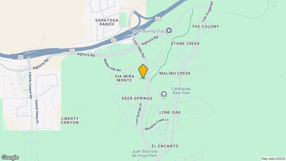 4139 Lost Springs Dr Map and Location Details
