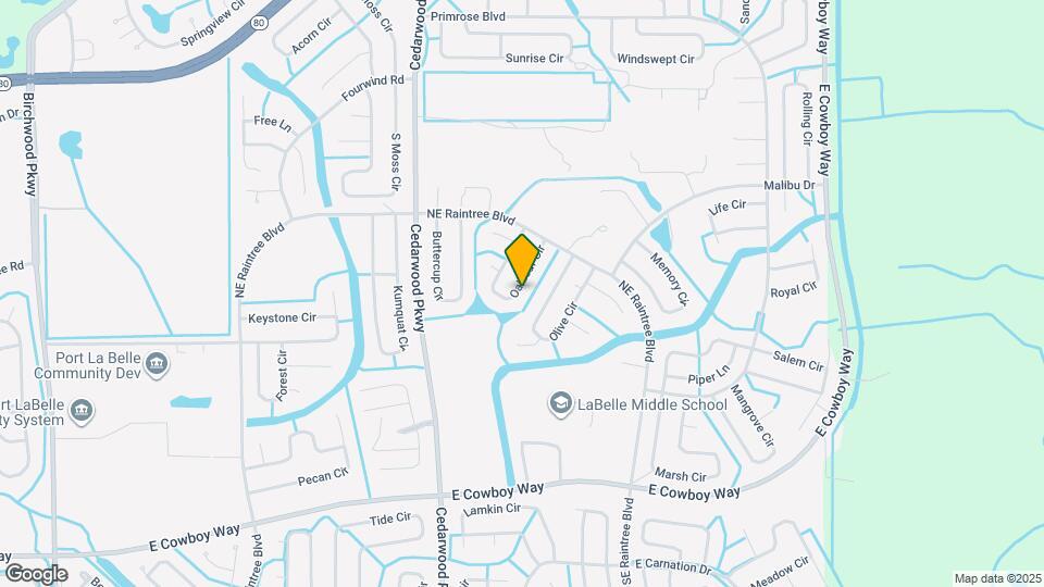 8033 Oakleaf Cir Mapa y Detalles de la Ubicación