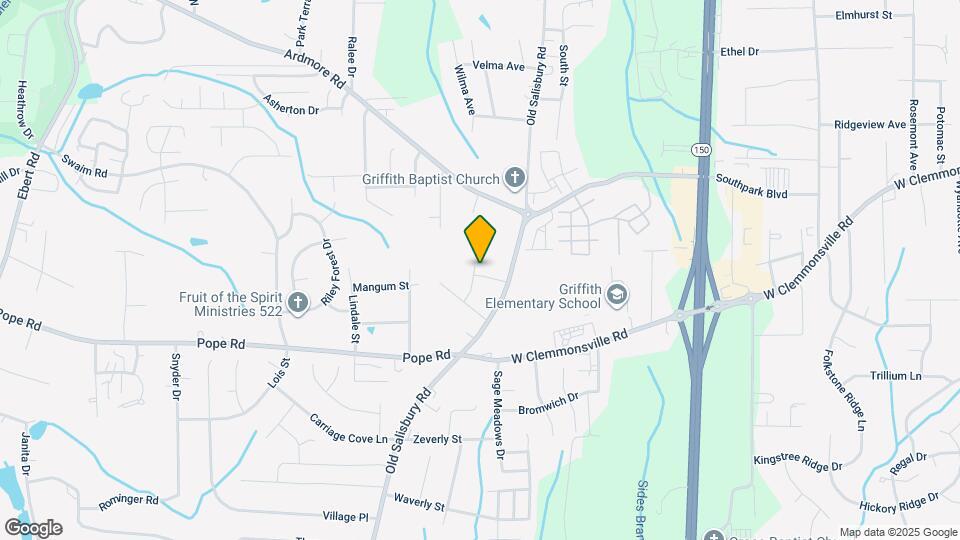 1695 Grand Springs Dr Map and Location Details