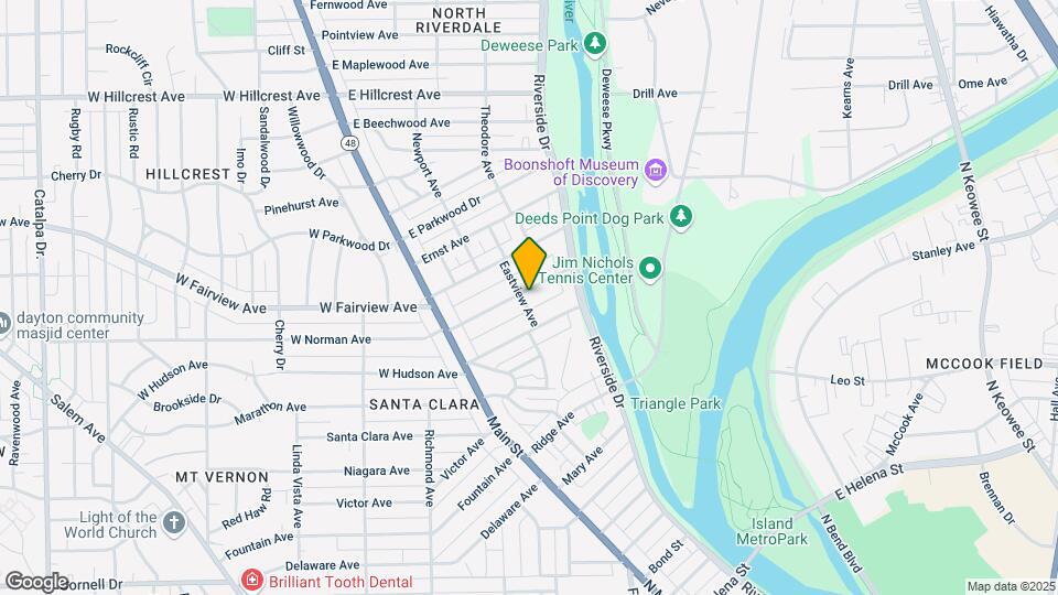 108 E Norman Ave Mapa y Detalles de la Ubicación