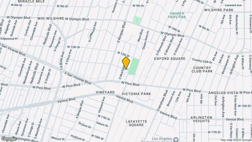 1251-1255 West Blvd Mapa y Detalles de la Ubicación