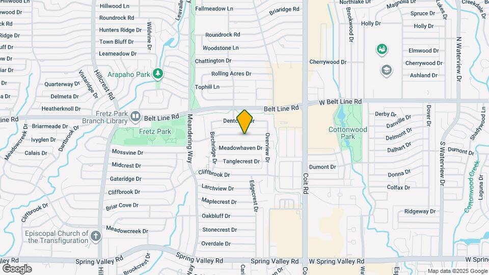 7708 Village Trail Dr Map and Location Details