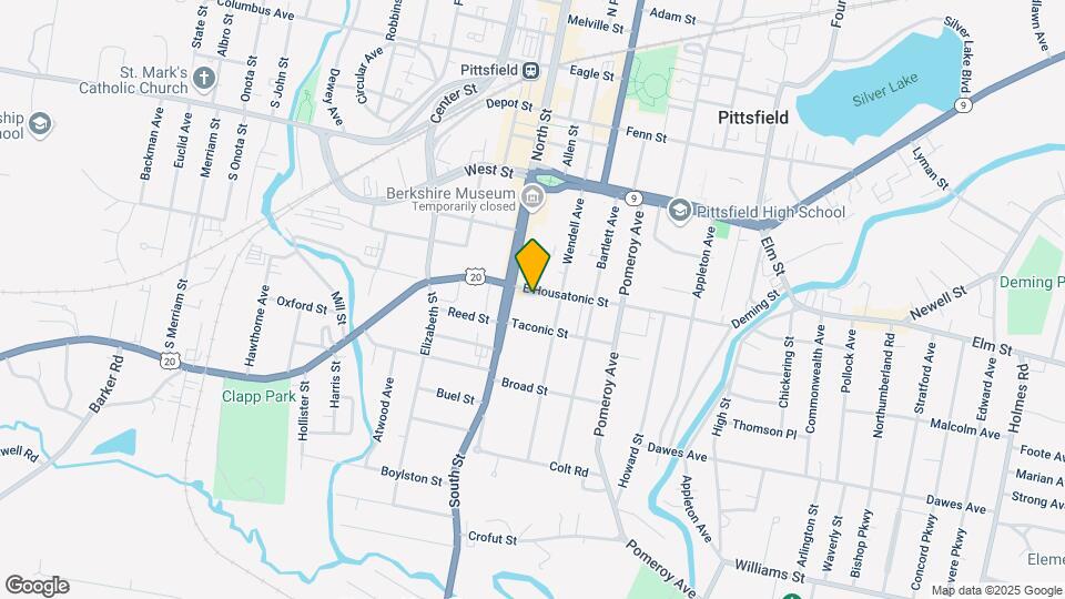20 E Housatonic St Map and Location Details