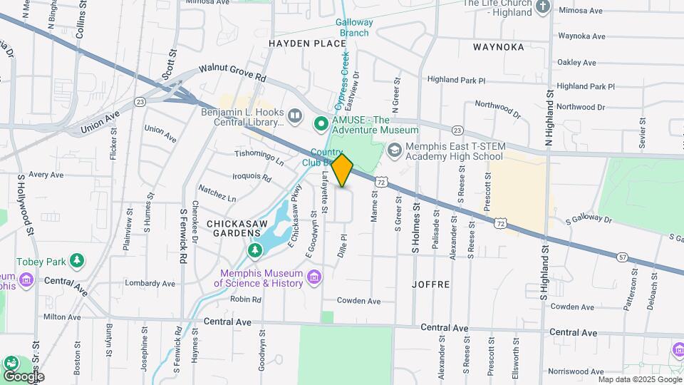 3145 N Lafayette Cir Map and Location Details