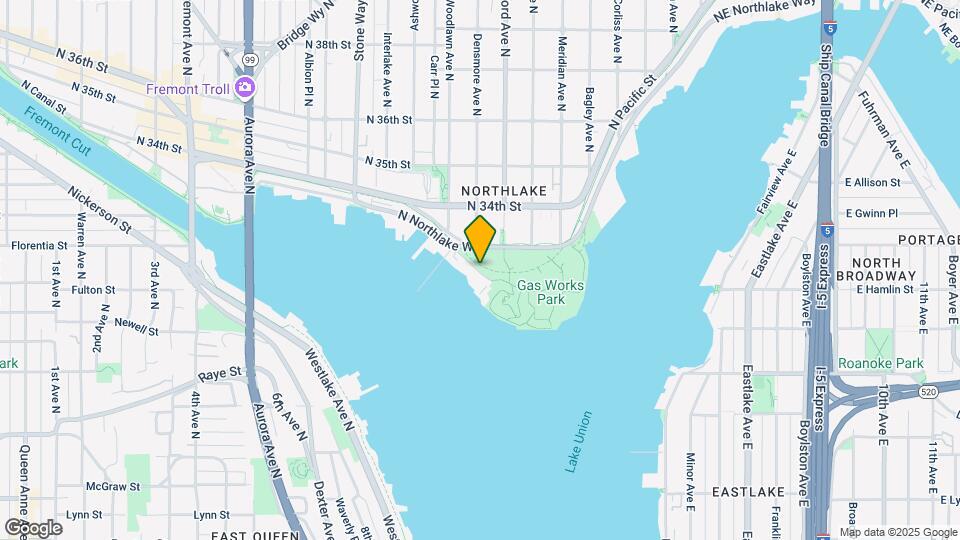 1760 N Northlake Way Map and Location Details