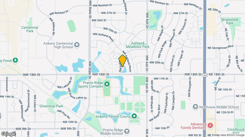 1815 NW Ashton Ln Map and Location Details