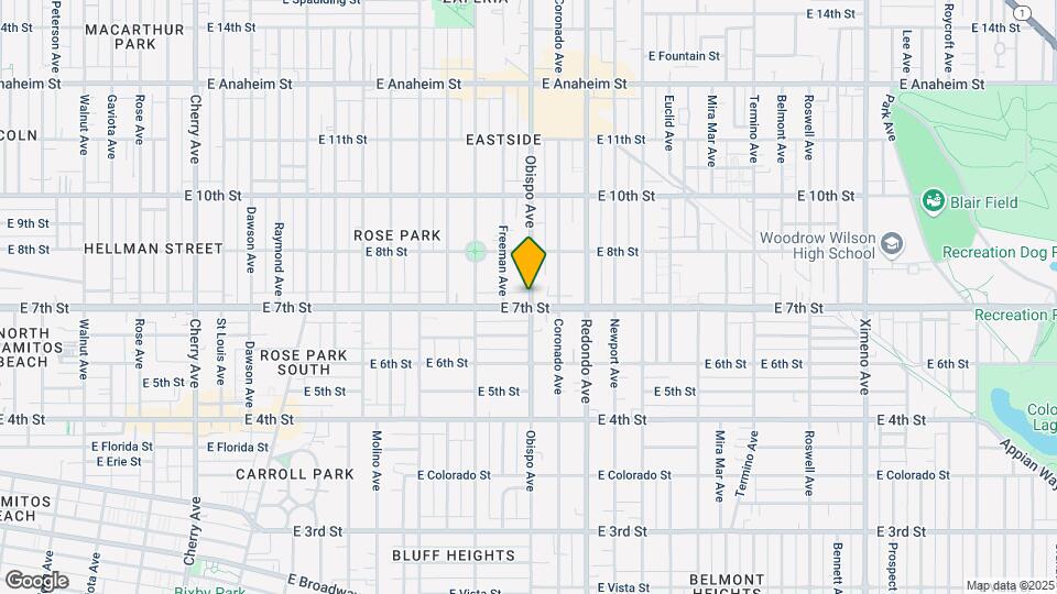 719-721 Obispo Ave Map and Location Details