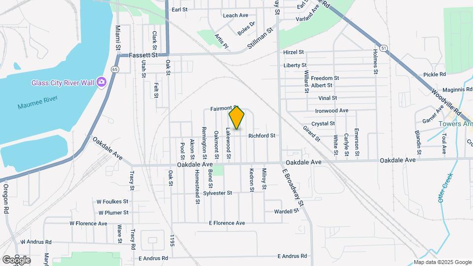 1456 Lebanon St Map and Location Details