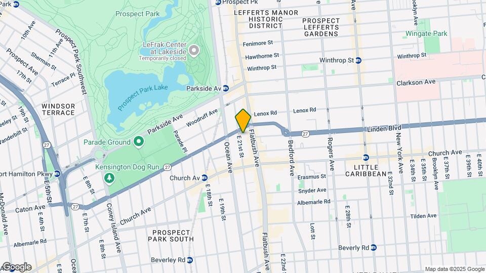 91 E 21st St Map and Location Details