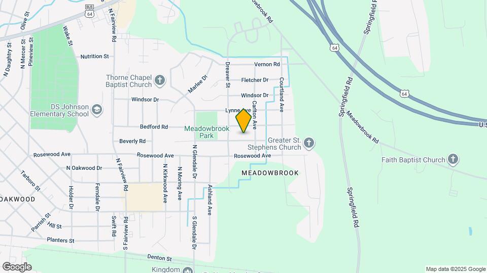 1816 Beverly Rd Mapa y Detalles de la Ubicación