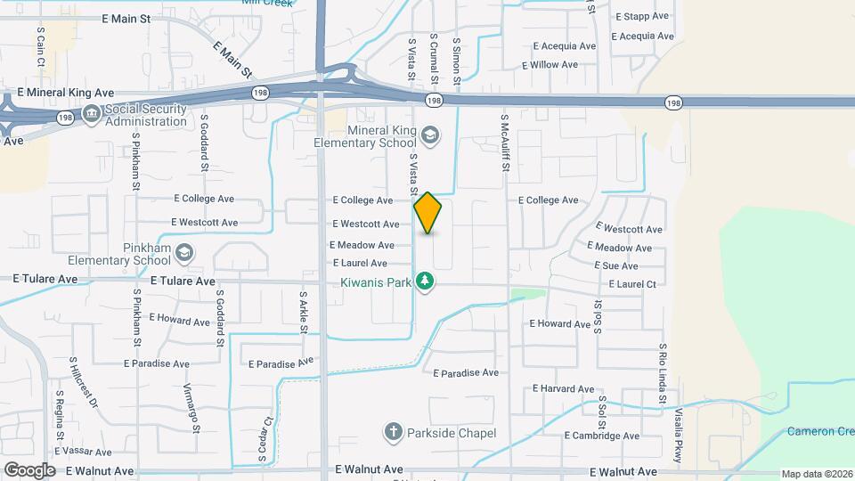 1025 S Crumal St Map and Location Details