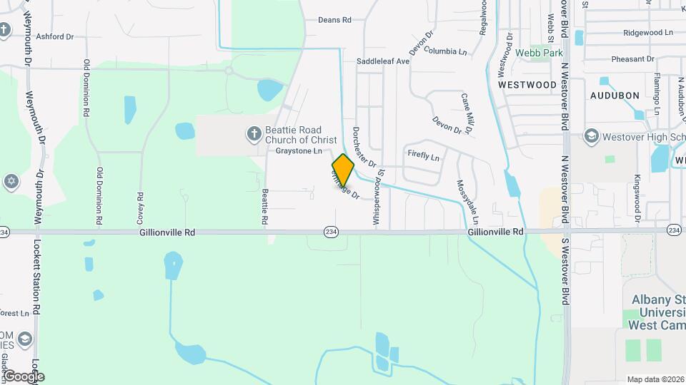 3114 Fernridge Dr Map and Location Details