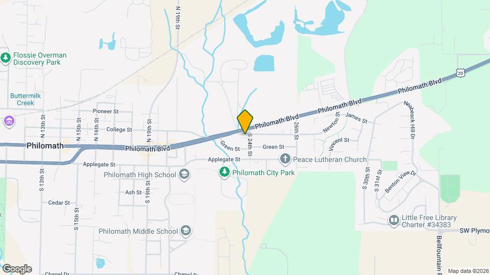 2307 Newton St Map and Location Details