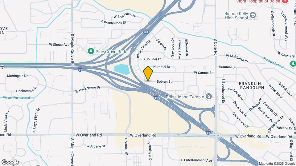 8135 Bobran St Map and Location Details