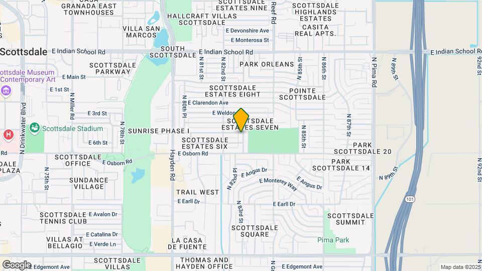 3514 N 83rd St Map and Location Details