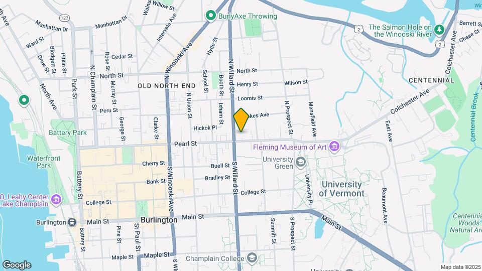 338 Pearl St Map and Location Details