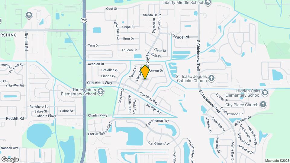 4233 Anthony Ln Map and Location Details