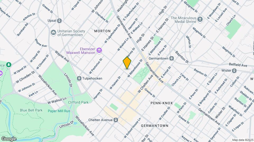 5911 Greene St Map and Location Details