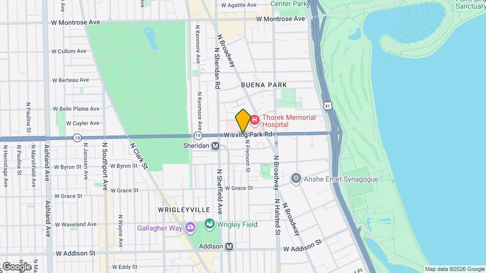 905 W Irving Park Rd Map and Location Details