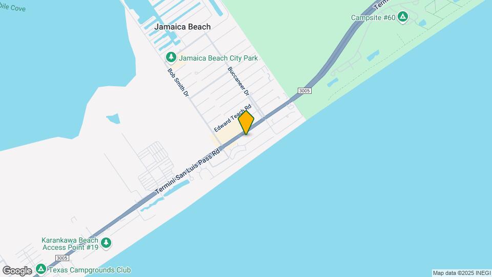 16634 Jamaica Beach Rd Map and Location Details