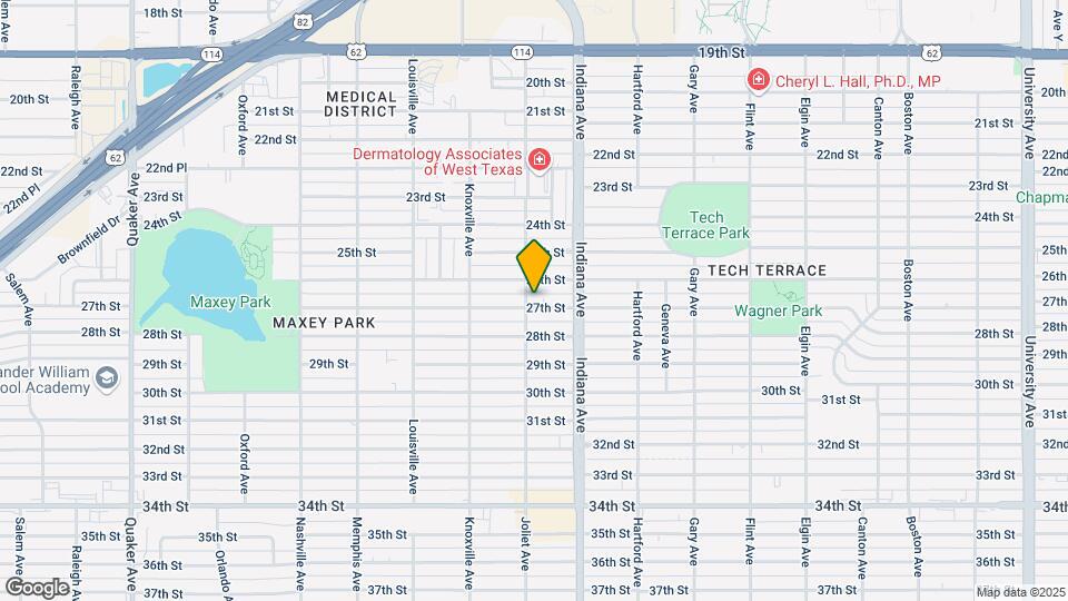 3420 27th St Map and Location Details