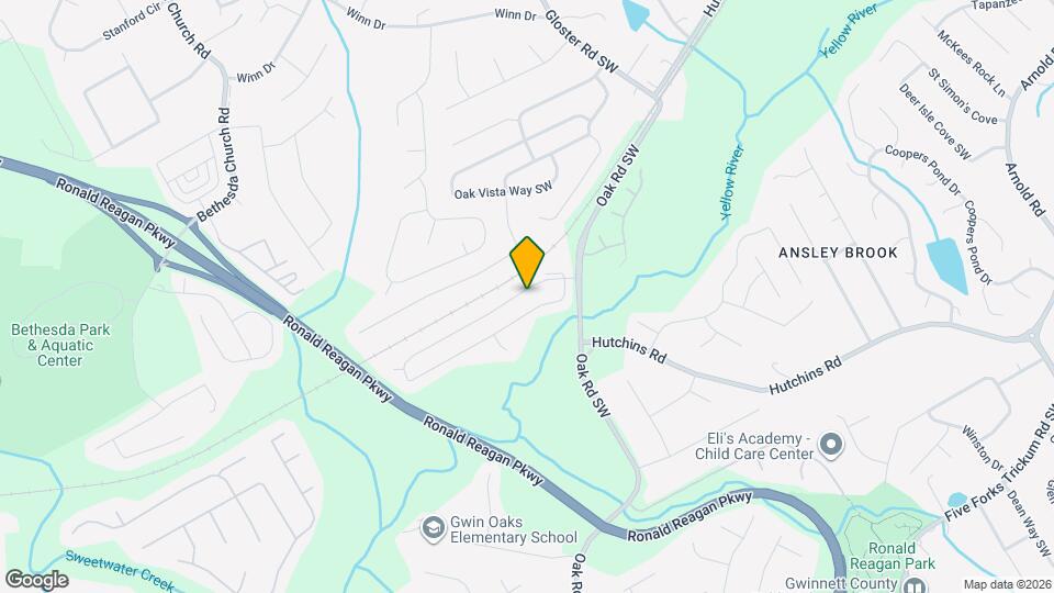 3076 Bridge Walk Dr Map and Location Details