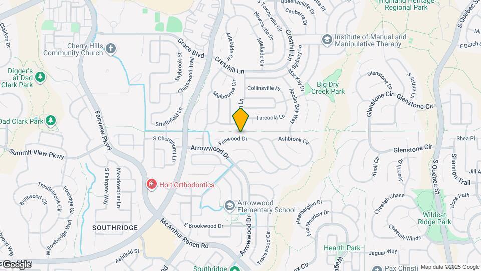 4709 Fenwood Dr Map and Location Details