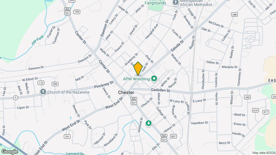 Chester Manor Map and Location Details