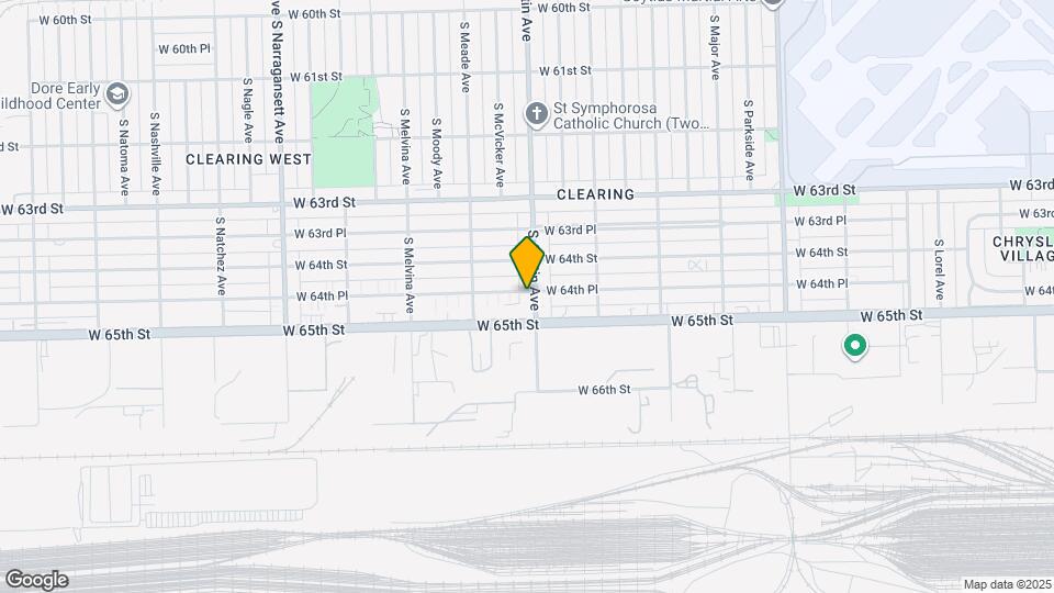 6434 S Austin Ave Map and Location Details